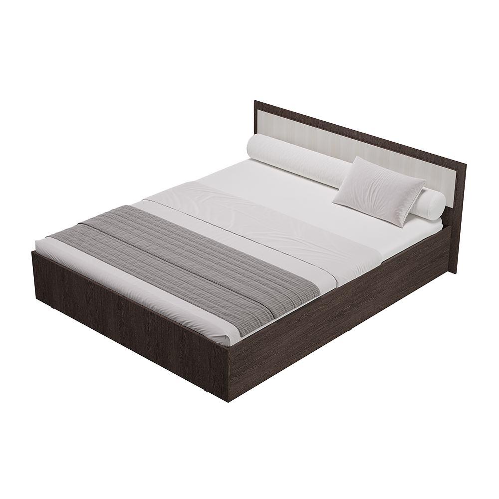 Кровать 1,6 м "Фиеста" (венге/лоредо)