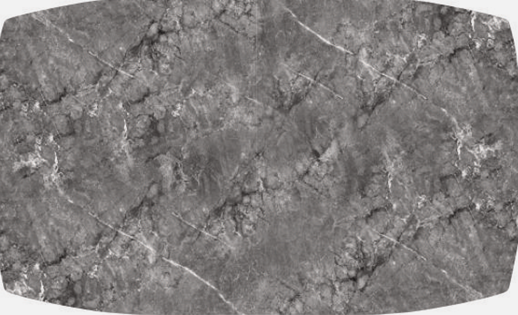 Стол раздвижной Авто Оскар С-3 ФП (Мрамор4 CristalVision) белый Н-7+