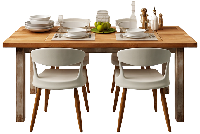 Более 900 столов и 3000 стульев на складе в наличии