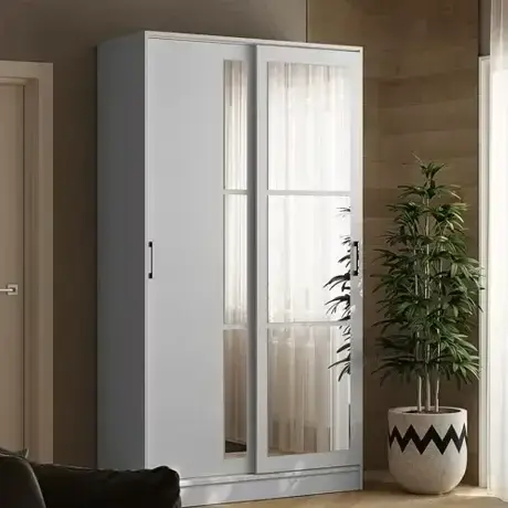 Шкаф-купе Стиль-2 1600 дуб крафт серый/камень серый