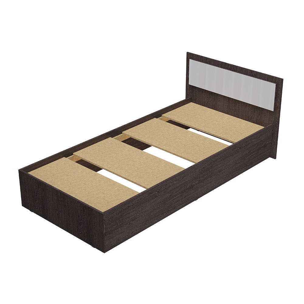 Кровать 0,9 м "Фиеста" (венге/лоредо)