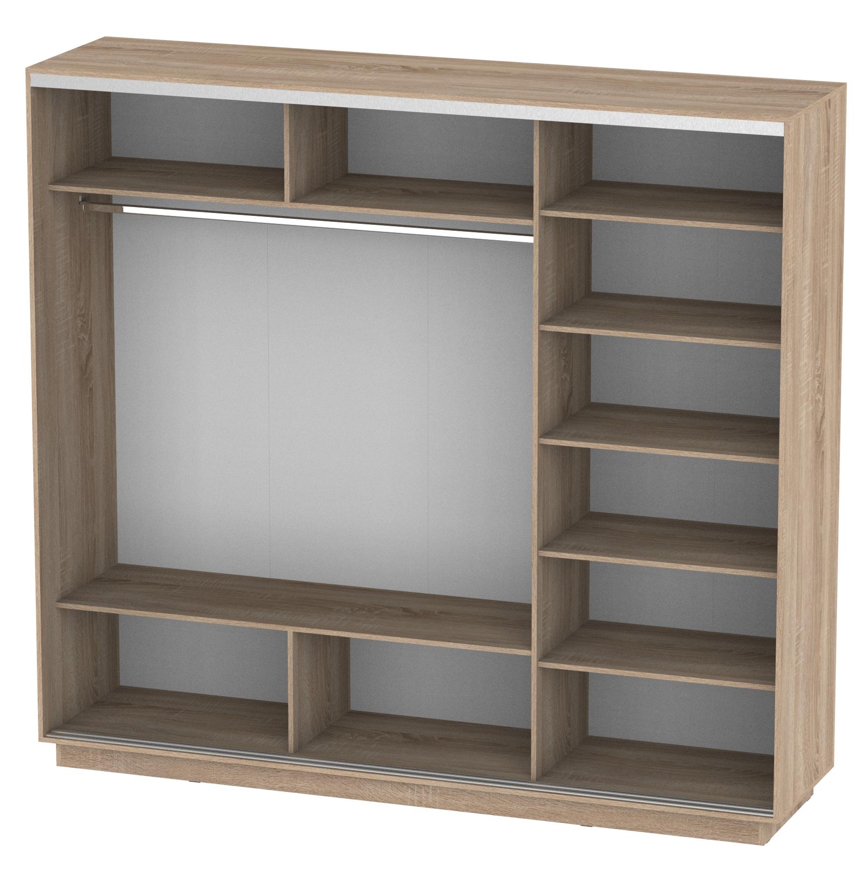 Корпус шкафа ТАНДЕМ 2400х2400х600 дуб сонома