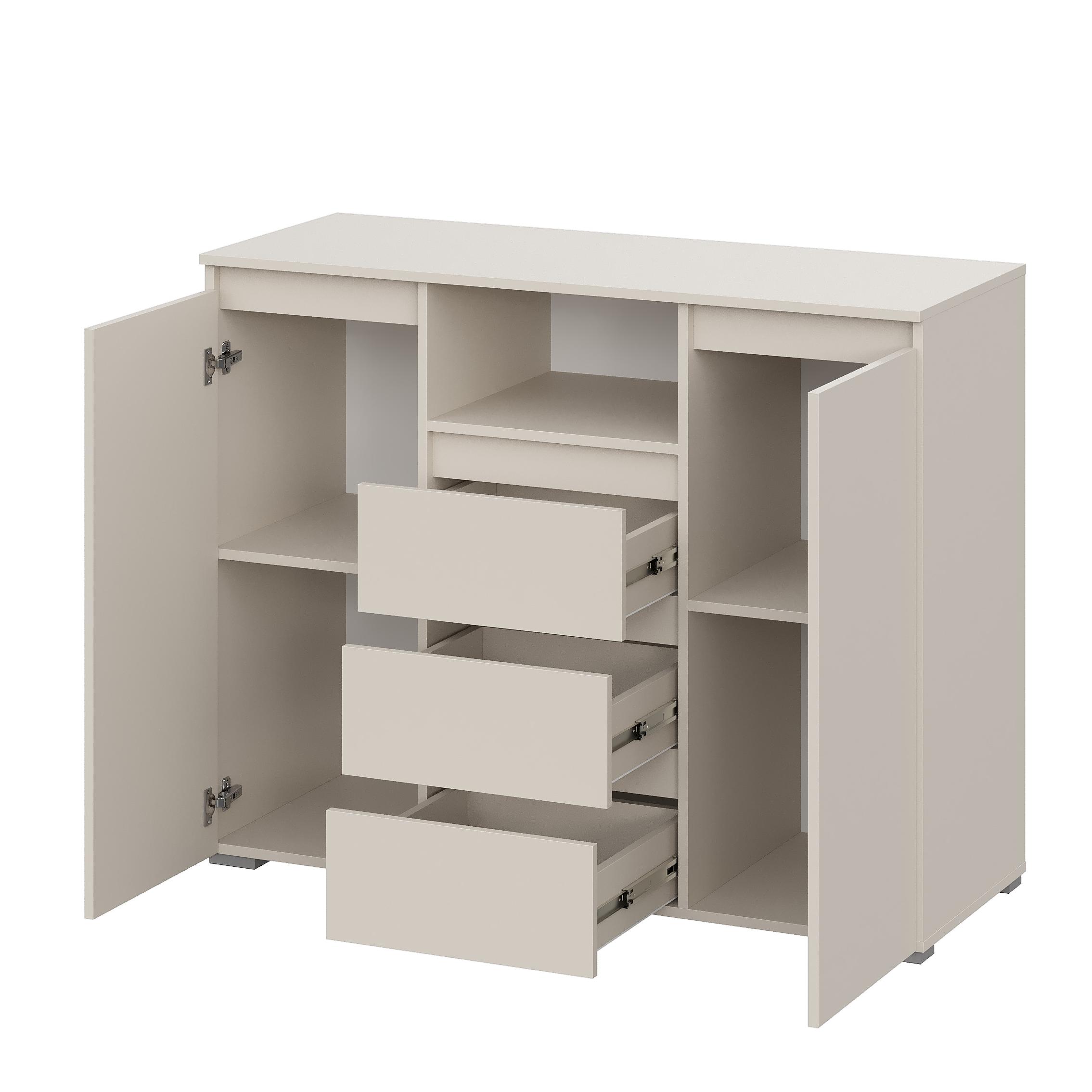 Люмо Комод КМ 01 1202х958х460 (Кашемир)