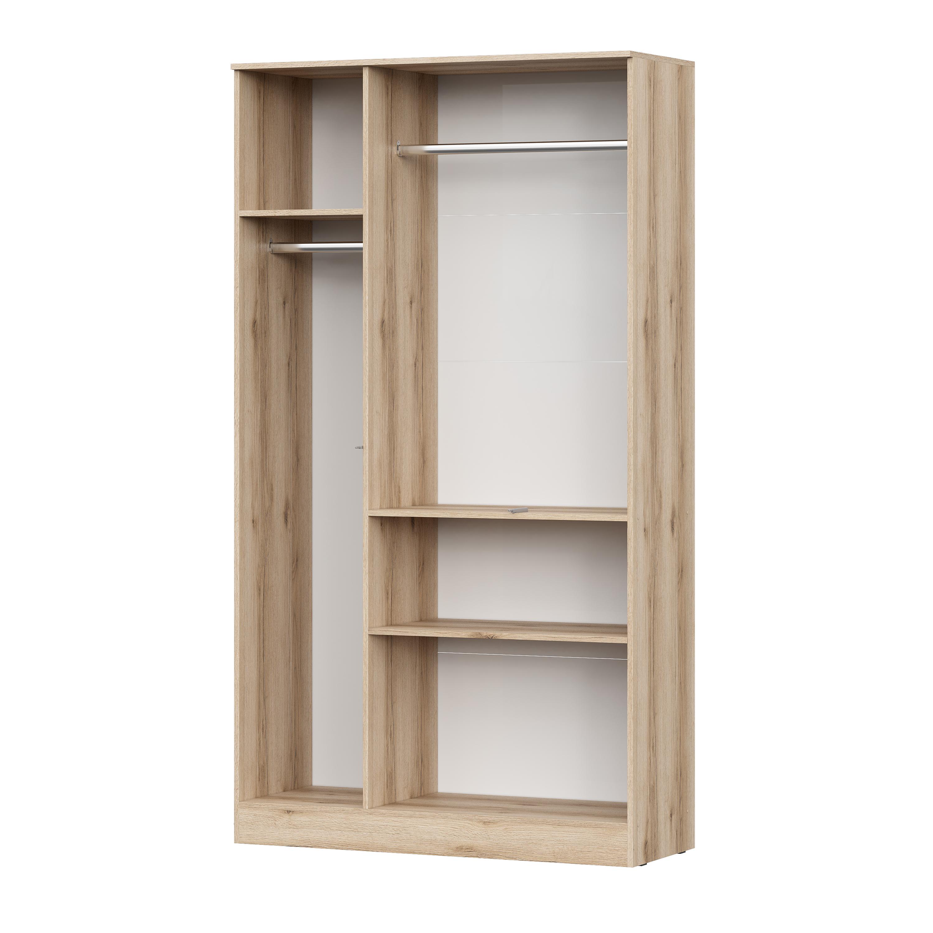 Модульная система "Брауни" Шкаф трехстворчатый Дуб Делано/Белый NN Модульная система "Брауни" Шкаф трехстворчатый Дуб Делано/Белый NN