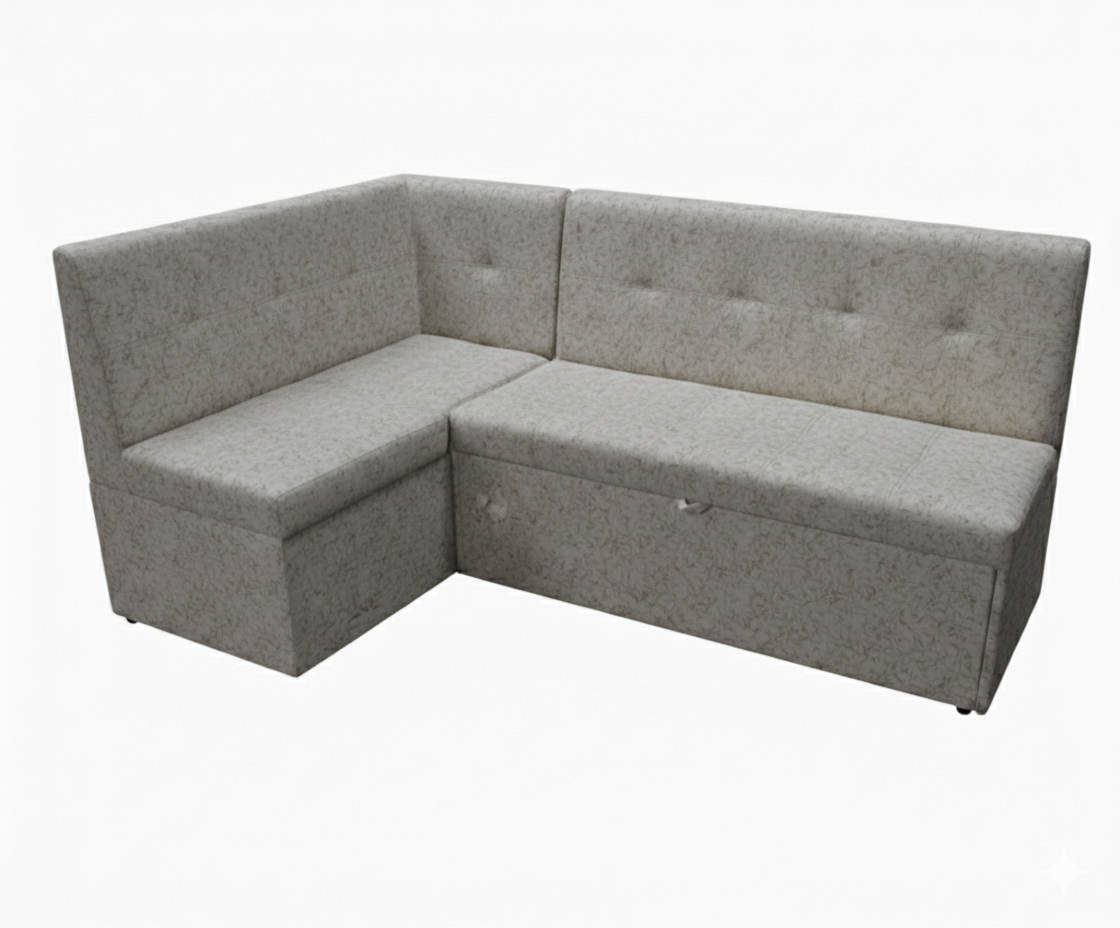 Диван угловой Визит (левый) Тк.Коламбия клоуд 1 кат Евромебель