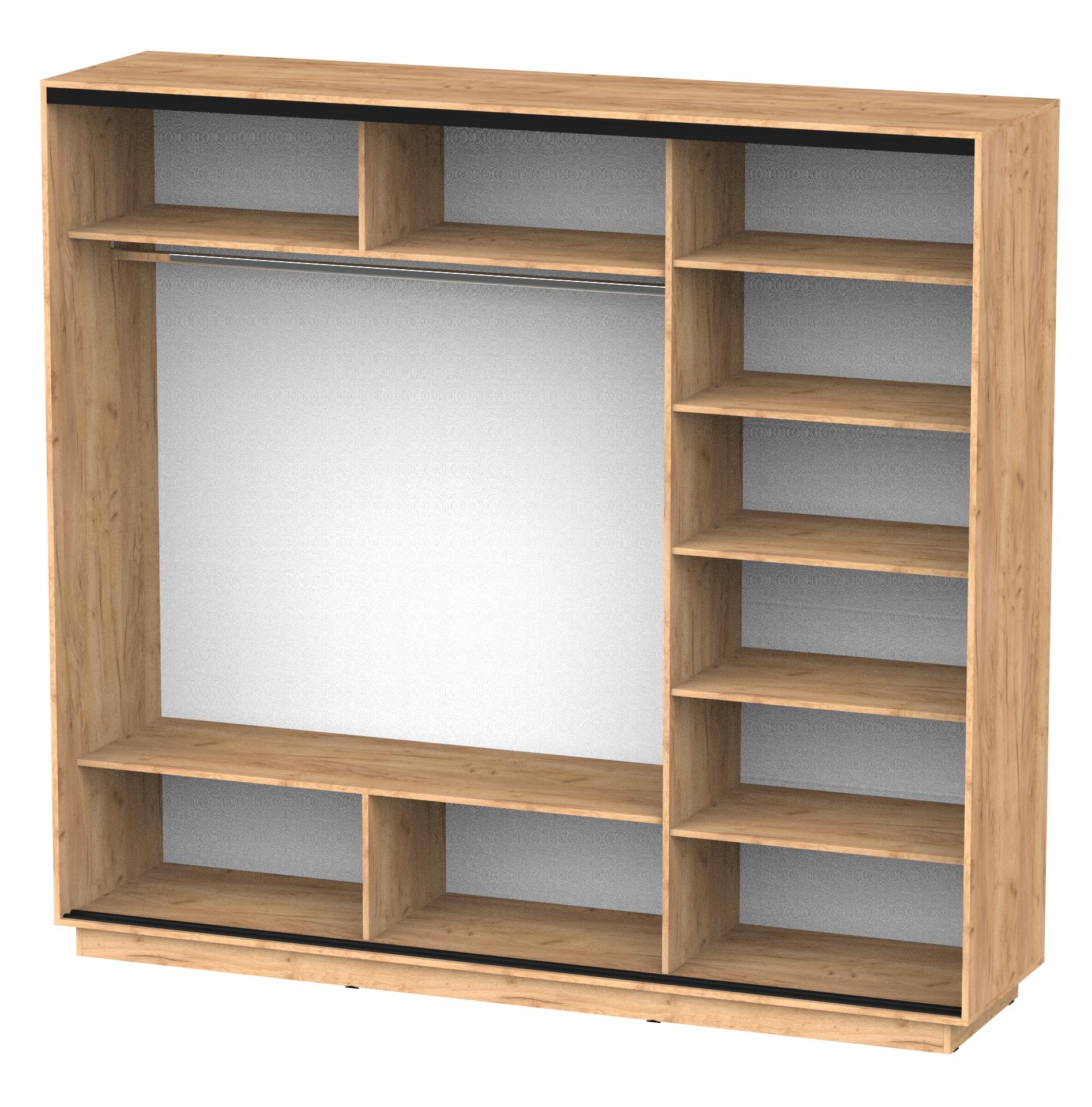 Корпус шкафа ЭЛЕГАНТА 2400х2200х600 дкз