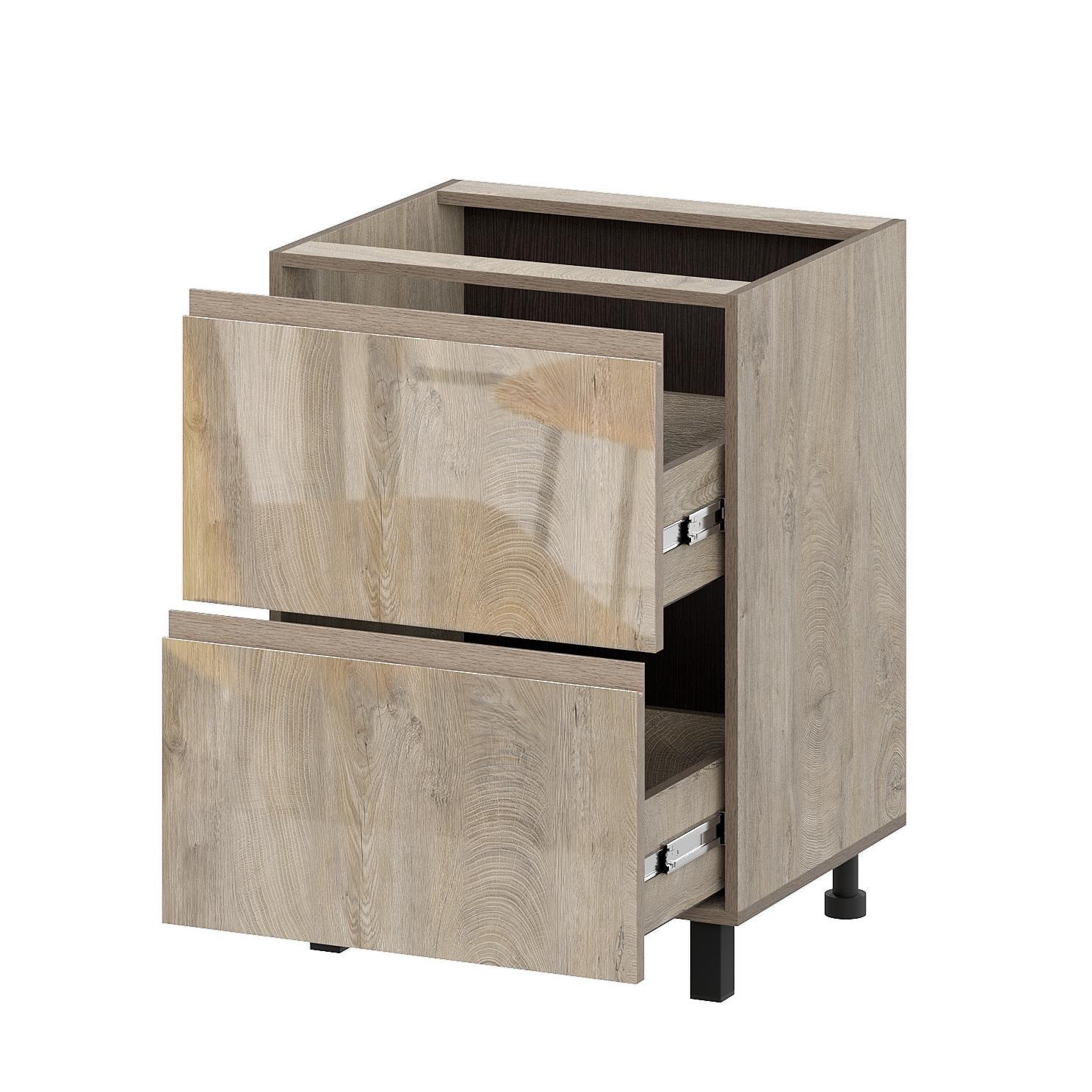 Кухонный гарнитур "Этна" Стол-рабочий 600 (6с2я)