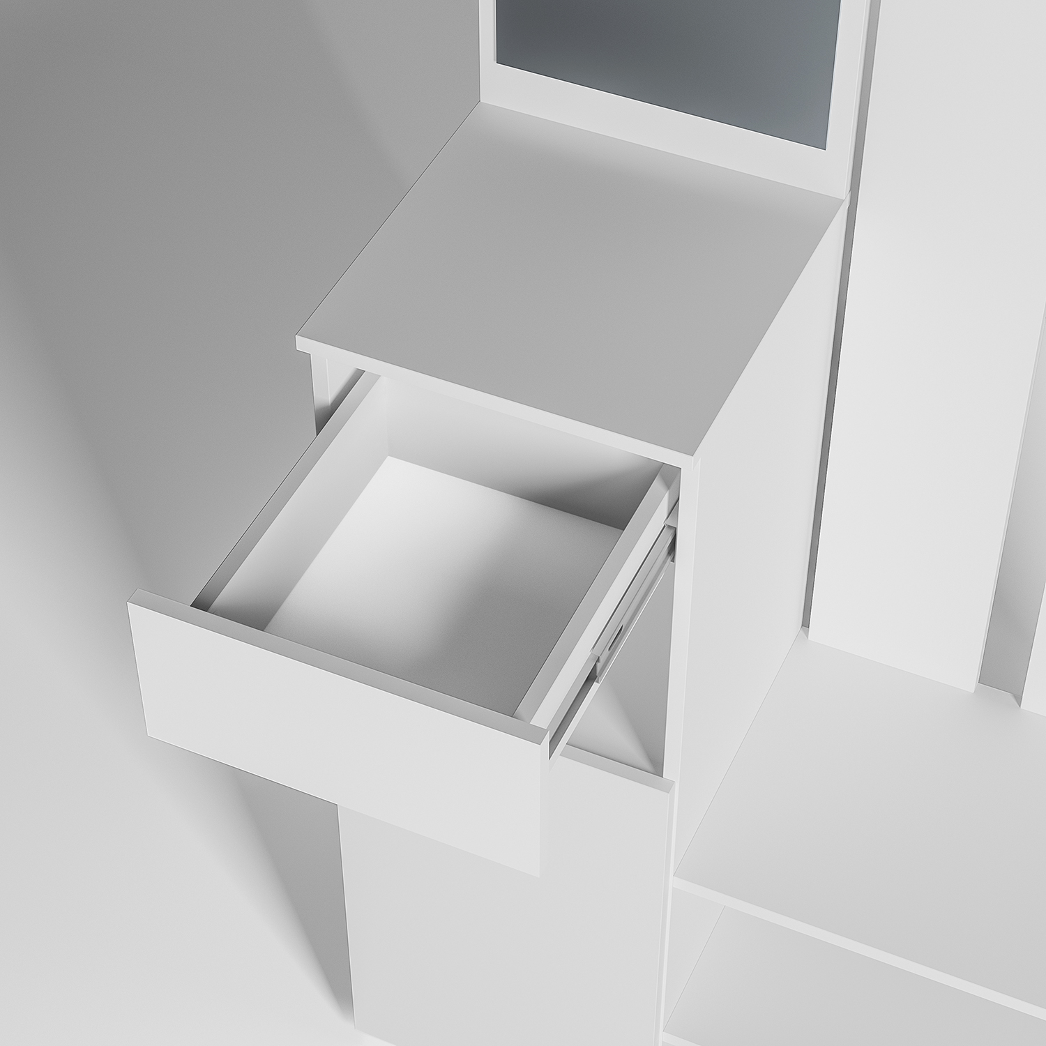 Прихожая "Мия" ПР-03 белый (белый)