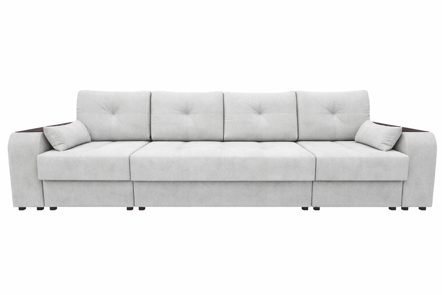 Диван Регина-15 (Остин 3) ДК+2 КК прямой Тк.WT 2366-14 серебристо-серый 1 кат Регина