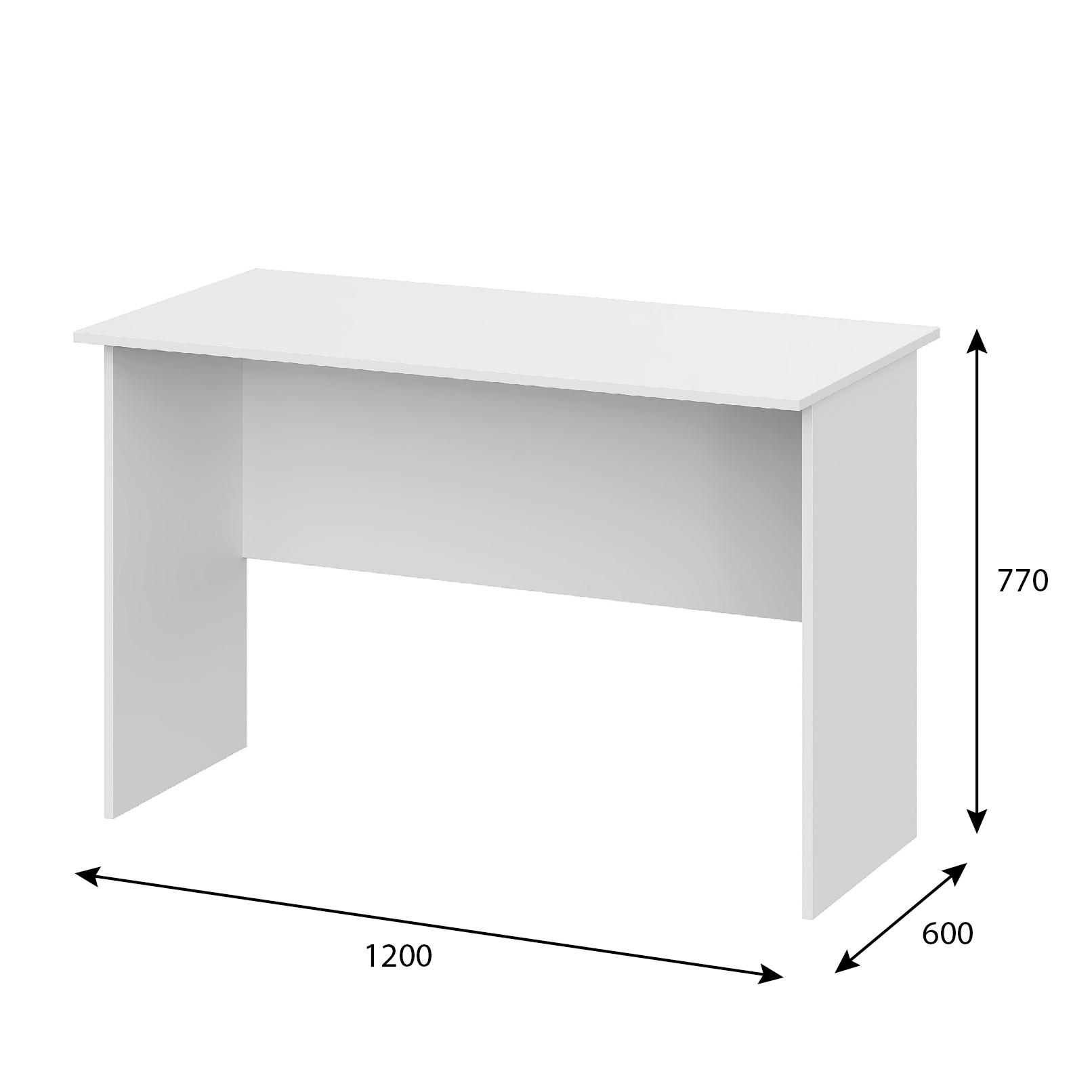 Люмо Стол  СТ01 1200х770х600 (БЕЛ)