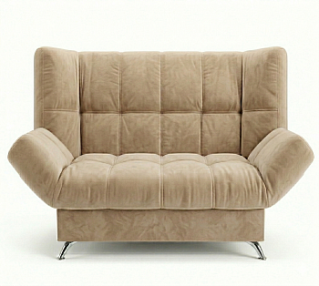 Диван Клик-кляк 8 ДК прямой Тк.Шторм 07 св.бежевый 1 кат Апогей