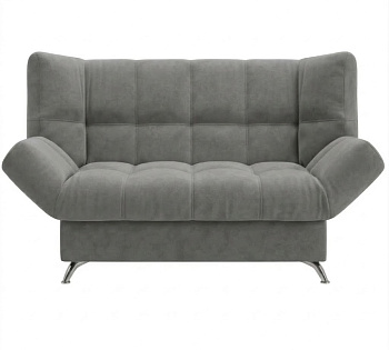 Диван Клик-кляк 8 ДК прямой Тк.Шторм 24 серый 1 кат Апогей