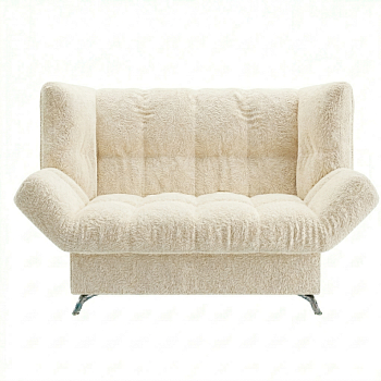 Диван Клик-кляк 8 ДК прямой Тк.Monaco 01 Sand (абсолют) молочный 1 кат Апогей