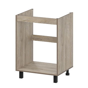 Кухонный гарнитур "Этна" Стол под мойку 600 (6м1) Дуб Эндгрейн