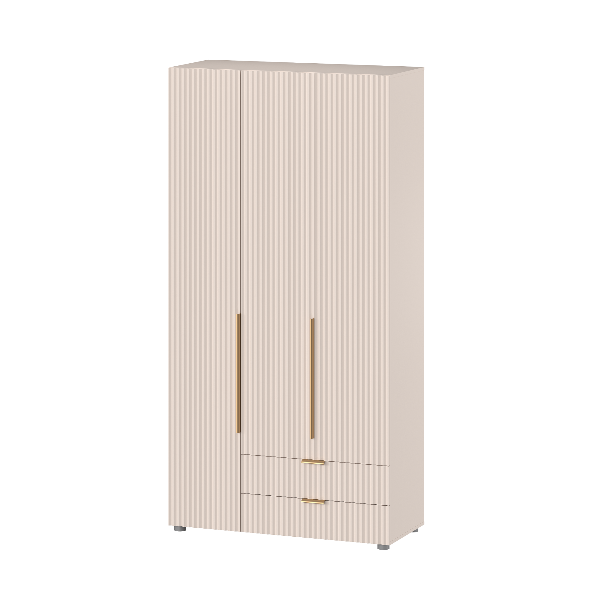 Палермо Фасад 07/02 Шкаф 3х дв МДФ Мате 05