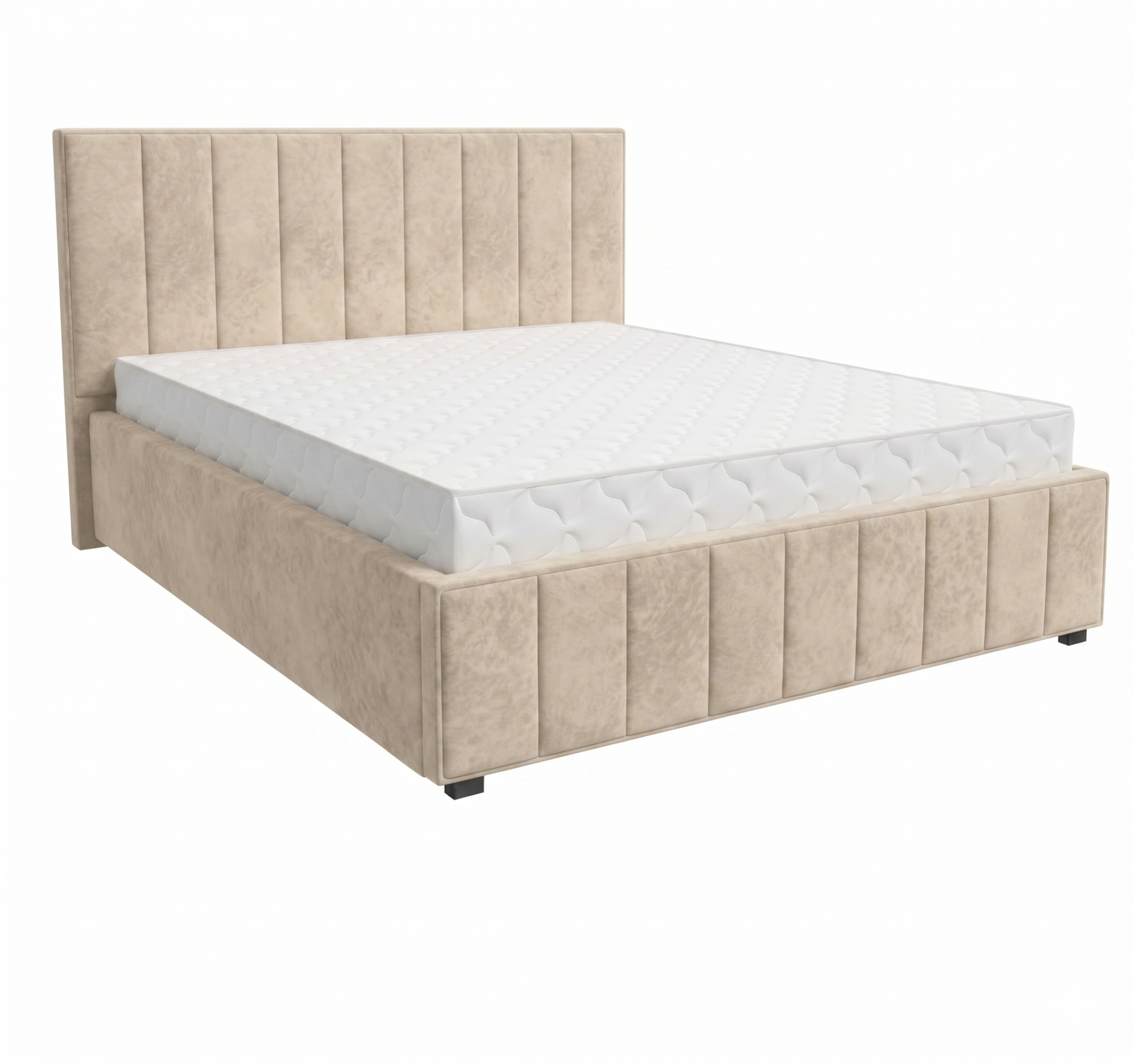 Кровать Кордова-1 1,6*2,0 с П.М. Тк. Небби 304 4 кат  Апогей