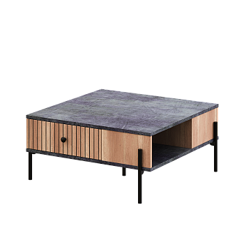 Денвер № 08 Стол журнальный с ящиками