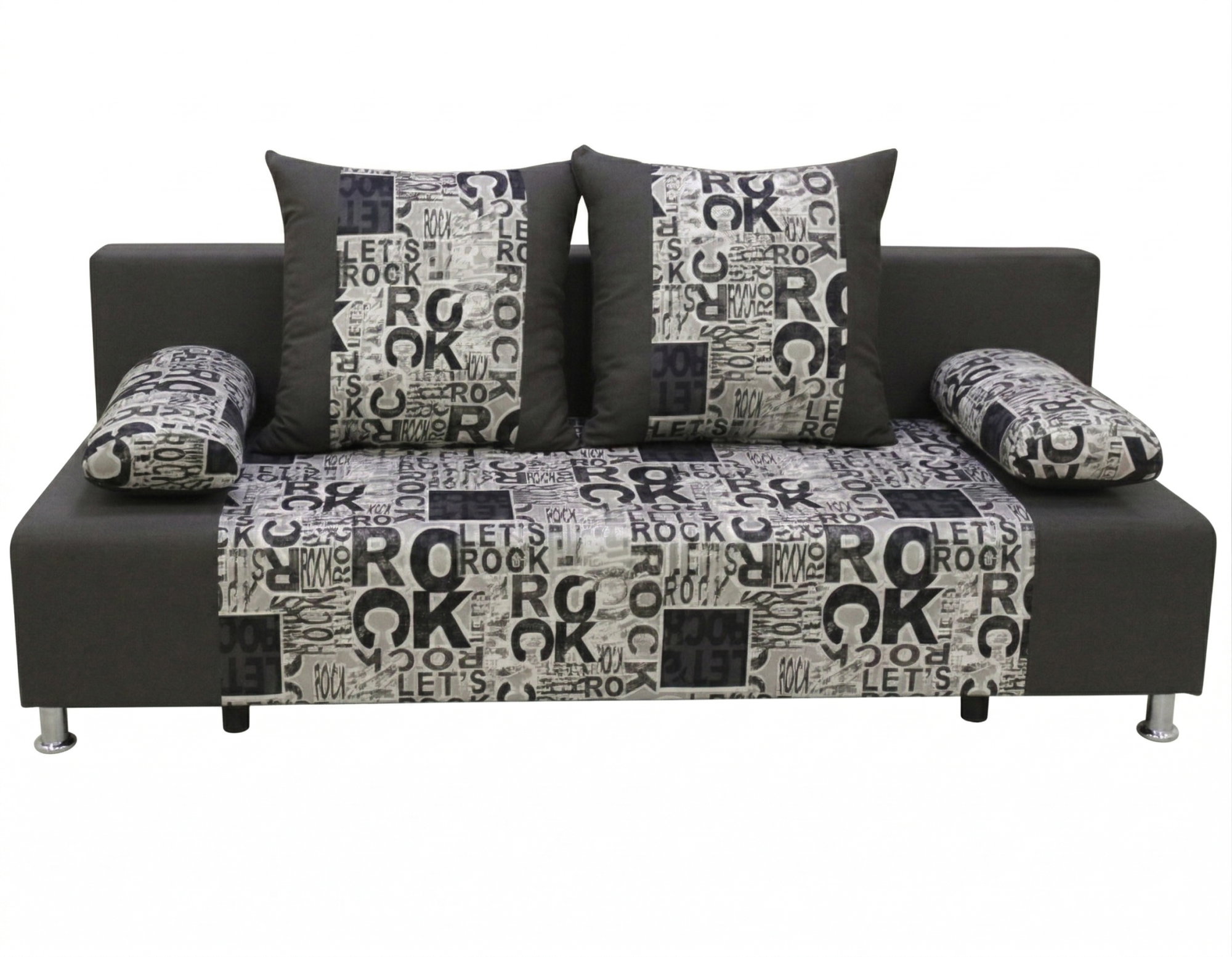 Диван Мадрид рок грей + ЦФ 16-20 1 кат Евромебель