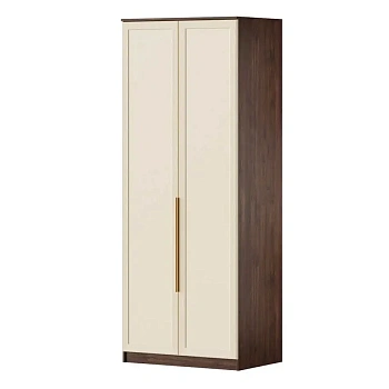 Тиана Шкаф 2х дверный Дуб Апрель темный/Оливин