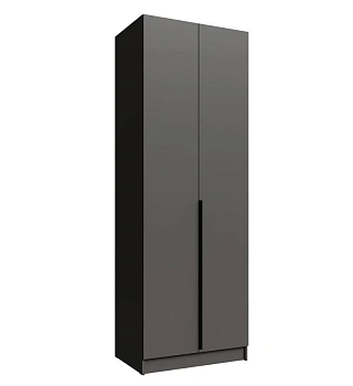 Шкаф Мадрид (0,85) без зеркала графит серый