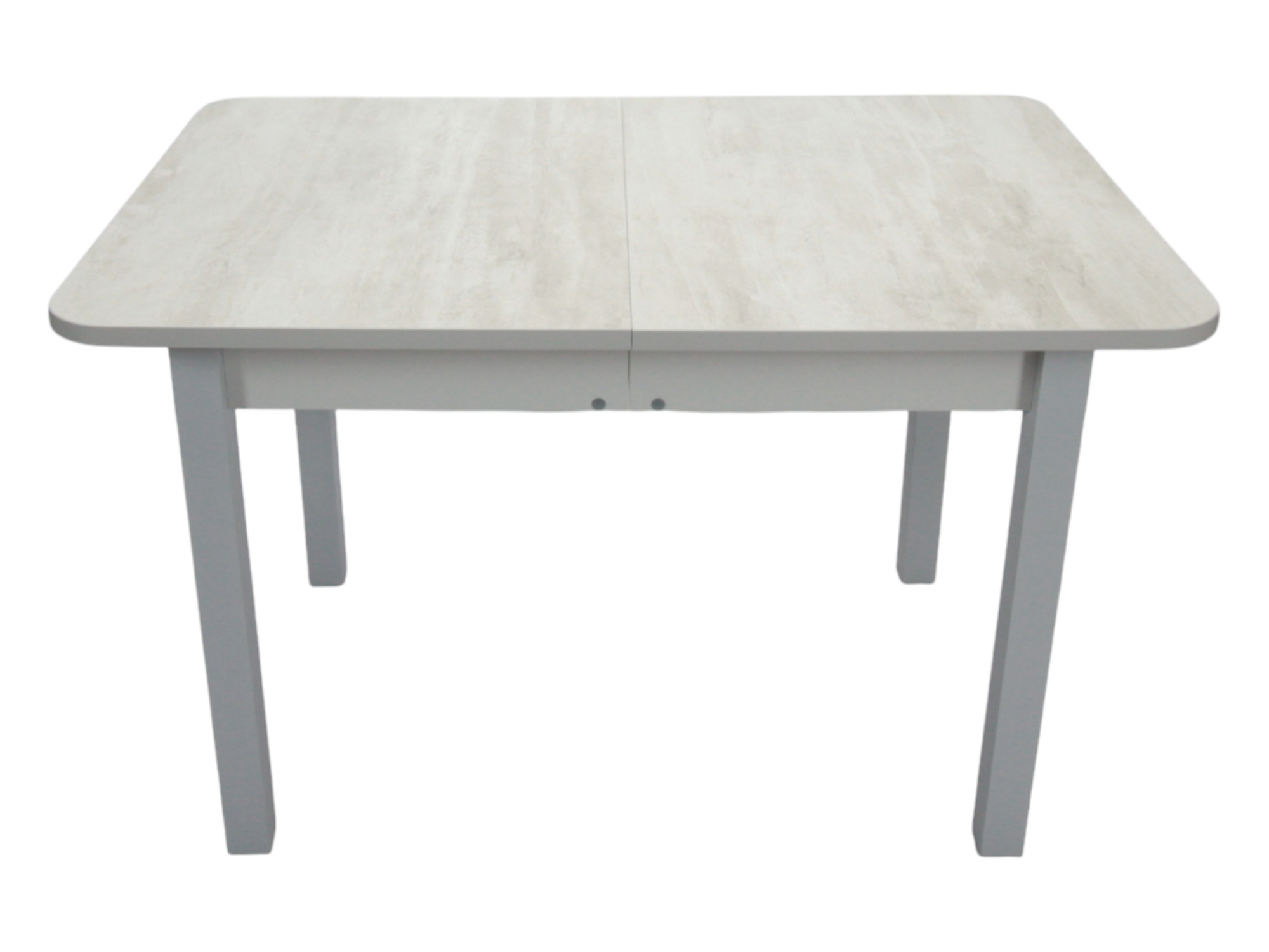 Стол Висма раздвижной 1200(1980)*800 ноги квадро серые Серое Пл.7237 серый Тунис