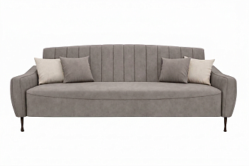 Диван Регина-10.2 (Асти) прямой Тк.WT 2366- 6 (какао) + Монако 01 АБ крем 1 кат Регина