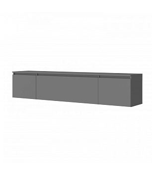 Гостиная Мэнкс Тумба ТВ МГТ-2 графит серый