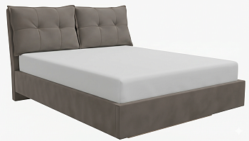 Кровать Карина Air (Релакс) (160*200, с ПМ (Калифорния 04)) коричневый