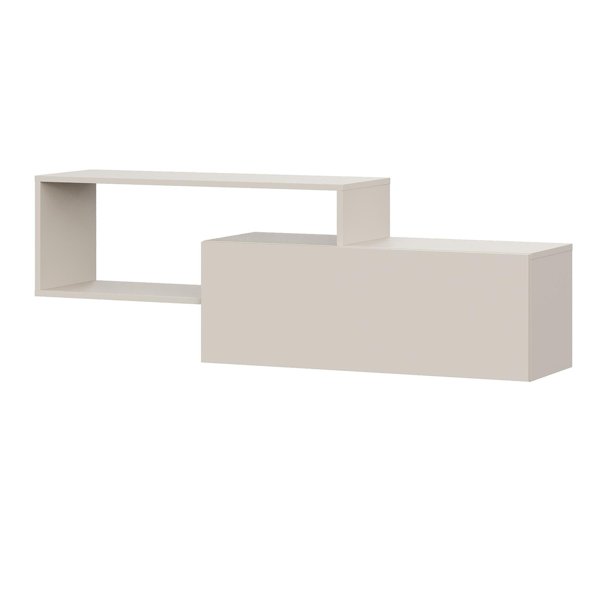 Люмо Полка навесная ПЛ 01 1402х472х330 (Кашемир)