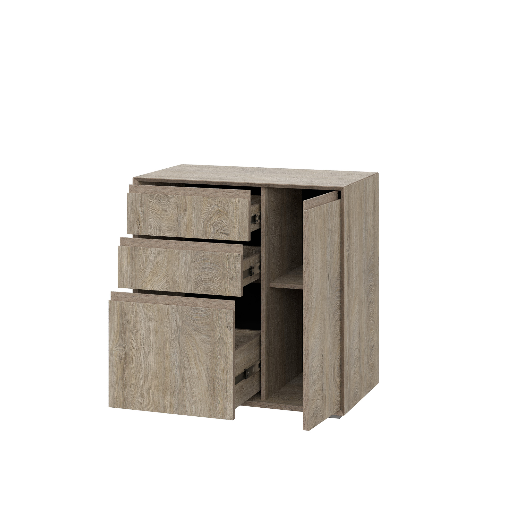 Модульная система "Этна" Комод комбинированный 800 22 J-КШ