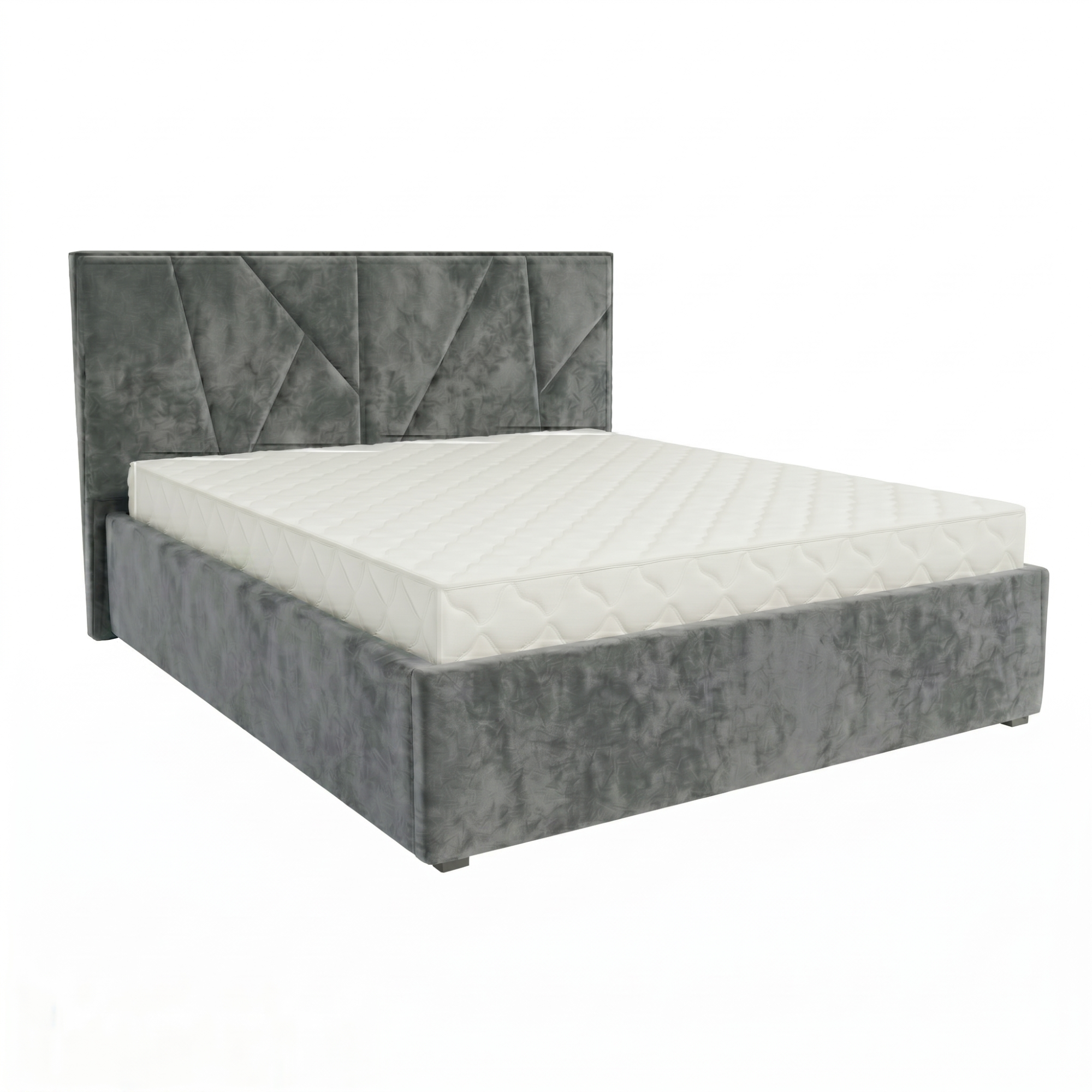 Кровать Рица-1 1,4*2,0 с П.М. Тк. Небби 316 4 кат  Апогей