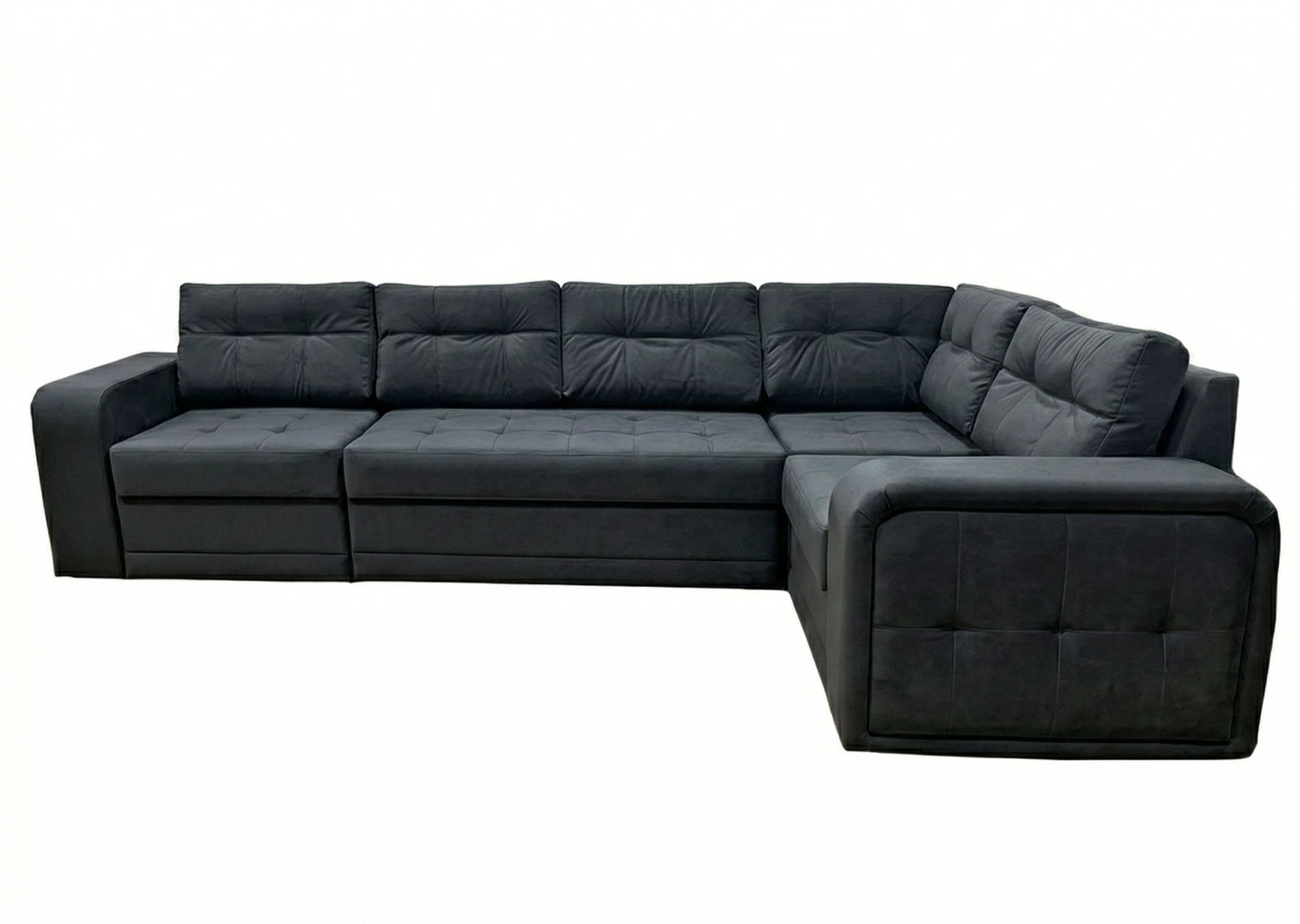 Диван угловой Женева-5 Тк.Crach NB 22 4 кат ЭКО