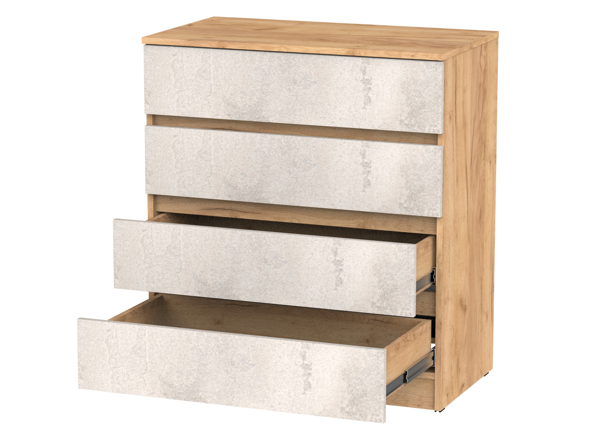 Комод БЕНТОН 4 ящика 802х900х450