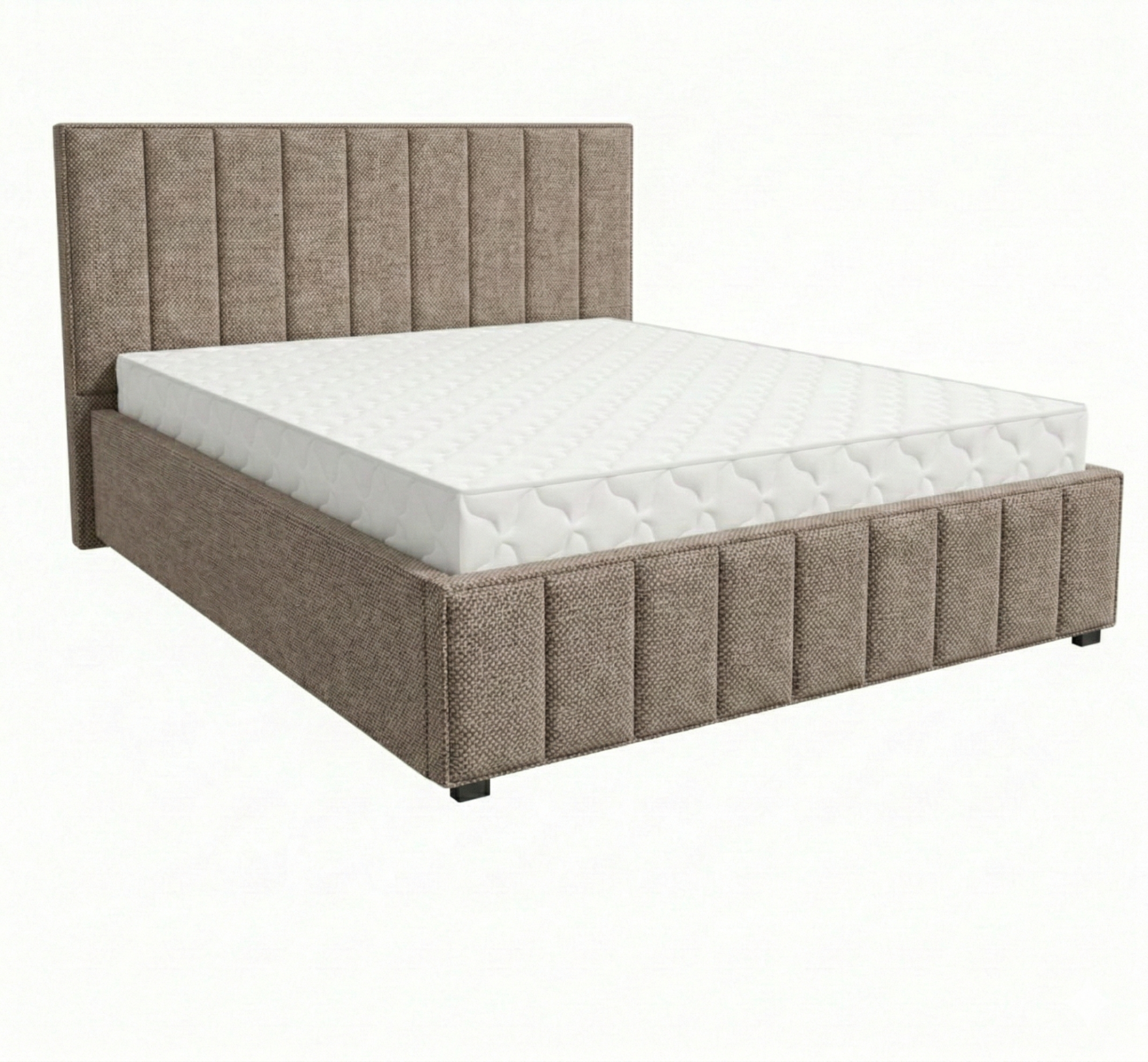 Кровать Кордова-1 1,6*2,0 с П.М. Тк. Vinuela 03 Antelope UNIQ 5 кат  Апогей