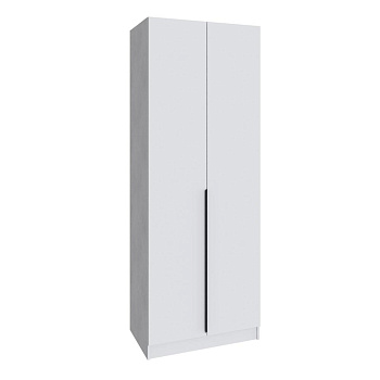 Шкаф Мадрид (0,9) без зеркала белый