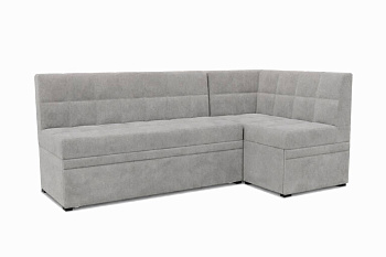 Диван угловой Регина-8 Бриз ДКУ правый Тк.Монако 14 U смоки 1 кат Регина