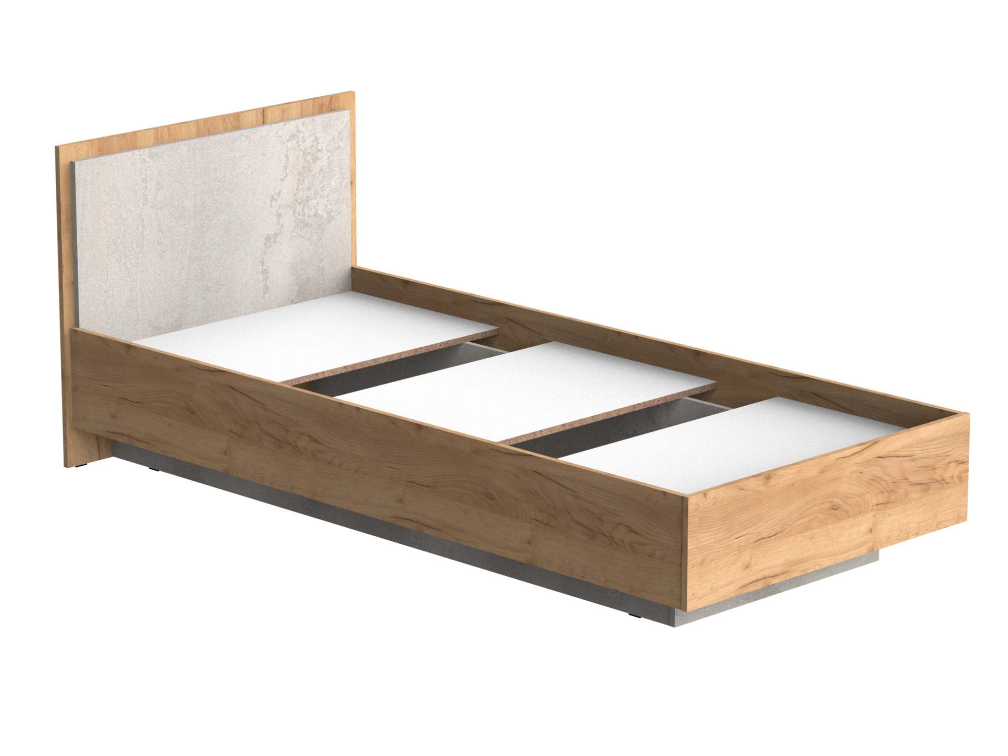 Кровать 900 БЕНТОН 968х800(351)х2048