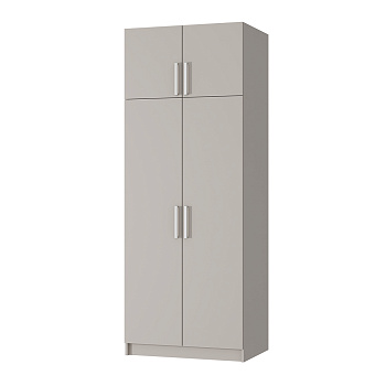 Шкаф 2-х створчатый с перегородкой Кашемир