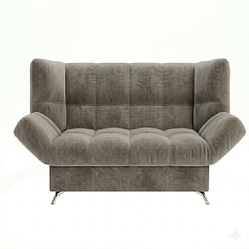 Диван Клик-кляк 8 ДК прямой Тк.Боска VL-1912-04 (какао) 1 кат Апогей