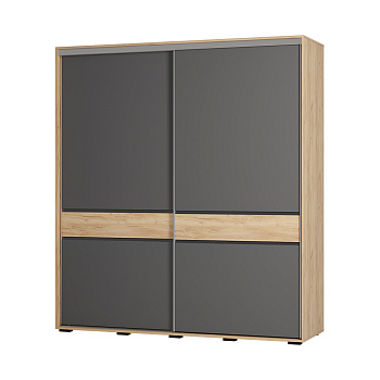 Шкаф-купе "Крафт-10" Крафт/Графит