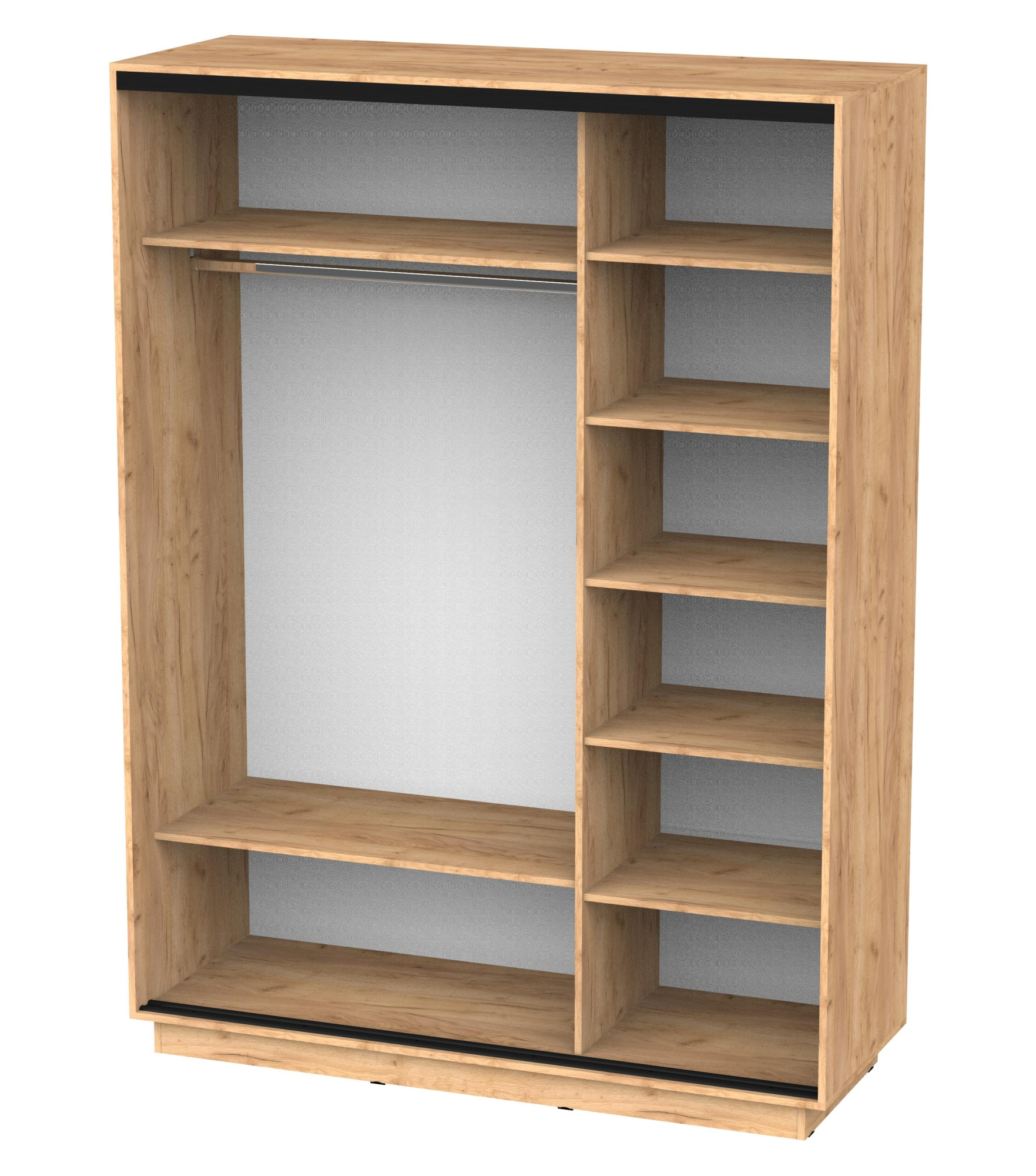 Корпус шкафа ЭЛЕГАНТА 1616х2200х600 дкз