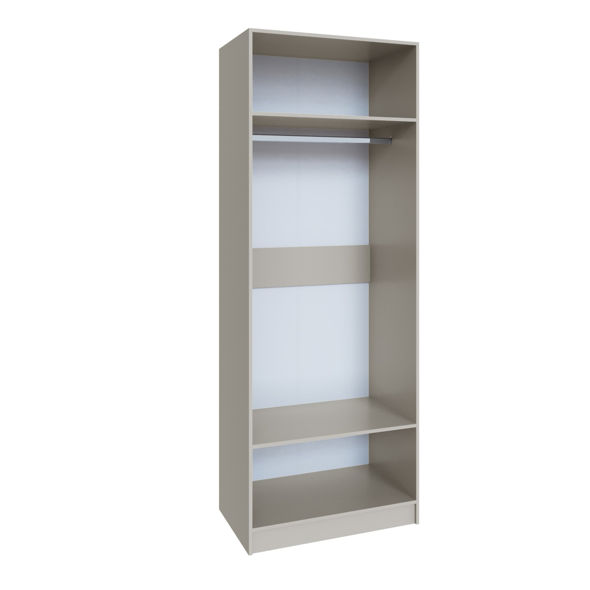 Шкаф Мадрид (0,85) с зеркалом кашемир Шкаф Мадрид (0,85) с зеркалом кашемир