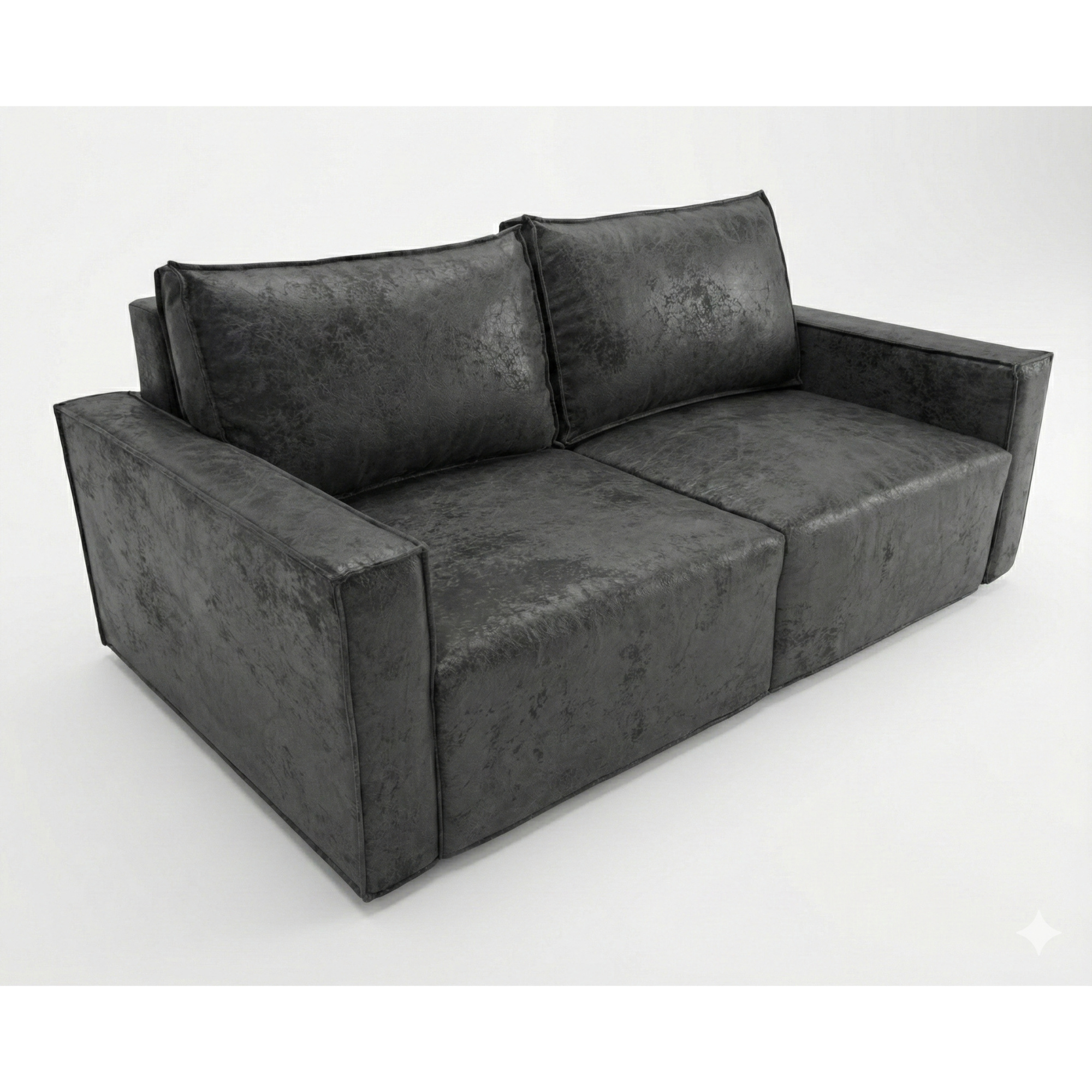 Диван Артек-1 1,6*2,0 DAKOTA NERO (Графит)