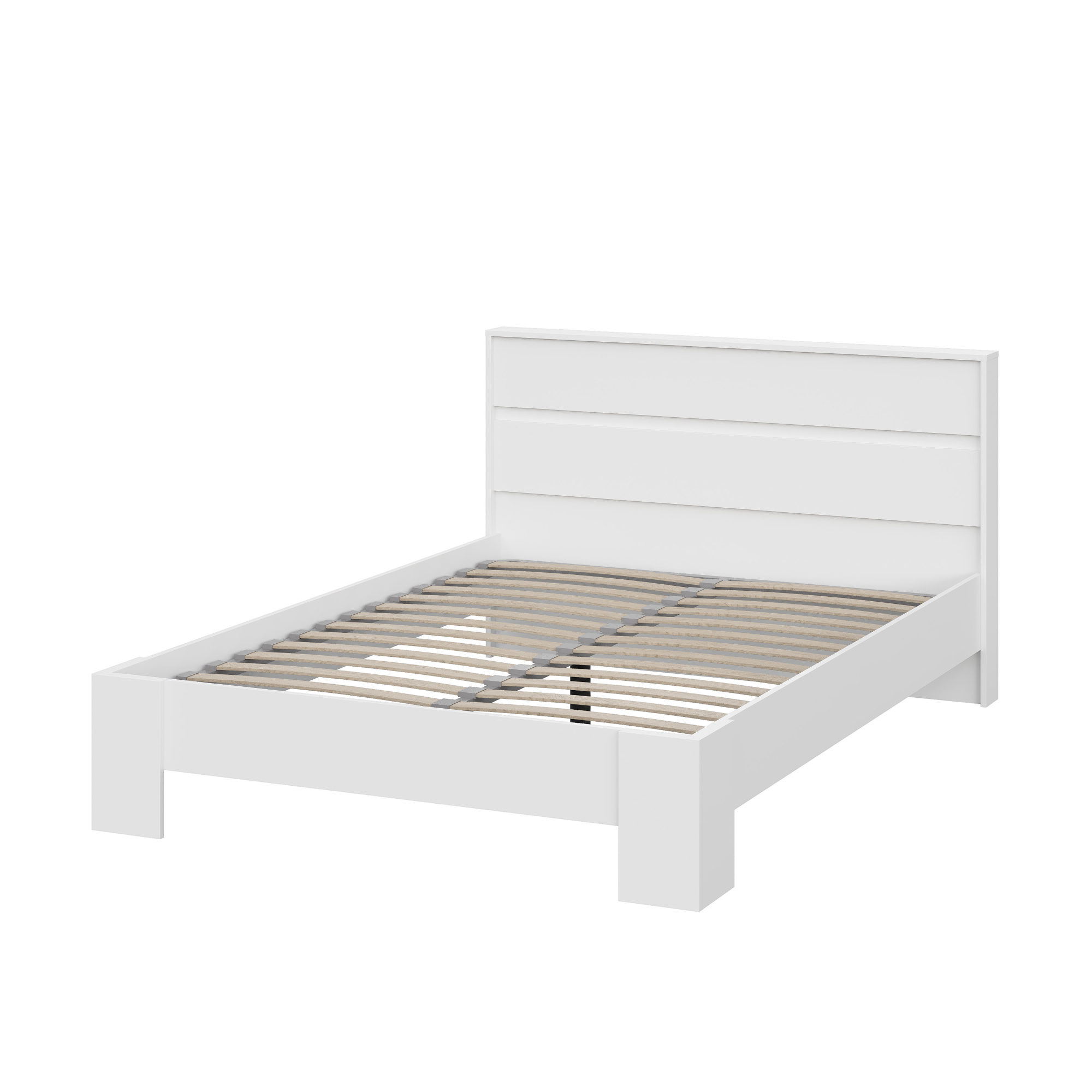 Люмо Кровать КР 02 1470х928х2114 (БЕЛ/БЕЛ)