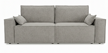 Диван Лортон-2 ДК Тк.Катания 05 серый жемчуг 1 кат Апогей