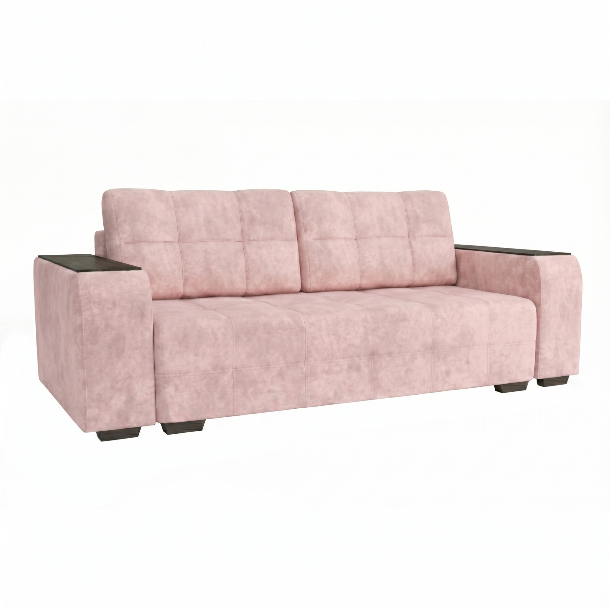 Диван Бали-4 ДК Тик-так Тк.Небби 325 нежно-розовый 4 кат Апогей