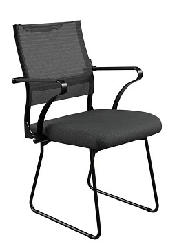Кресло ERGOLIFE Sit Air 24/7 M4-280K - Mesh(Italy)+UMF(X1) /Kb00/Wh00/K15bUMF(F1.Mb/F57) (Черный)