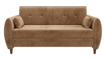 Диван Мишель ДД Тк.Катания VL-2101-03 светло-коричневый 2 кат Апогей