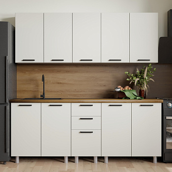 Кухня Лаванда 2.0 Керамика/Дуб Эдда