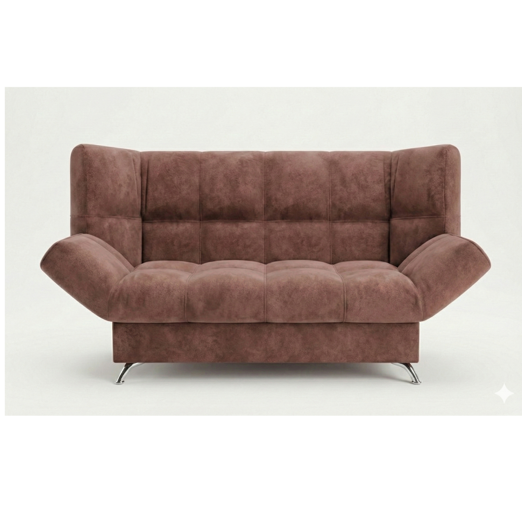 Диван Клик-кляк 8 ДК прямой Тк.SELFIE Wood rose 2 кат Апогей